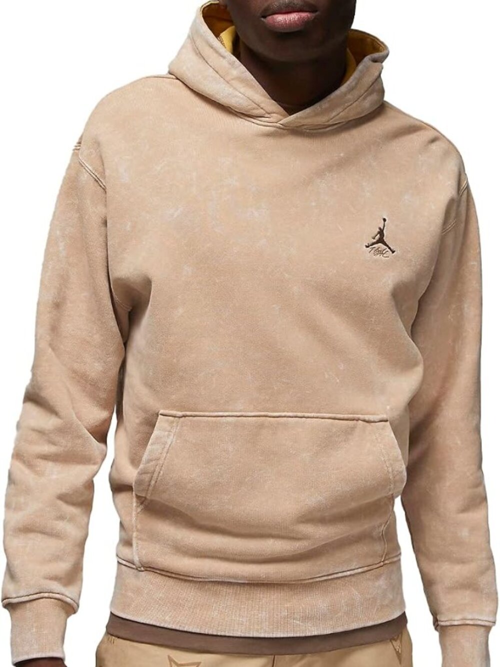 New Nike Air Jordan Flight Heritage Desert DV7561-277 Men's Fleece Pullover Sz L